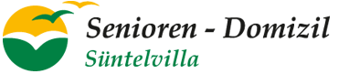 Logo - Senioren-Domizil Süntelvilla 382x81